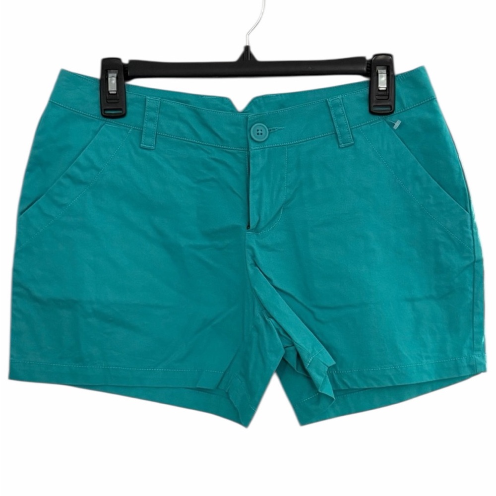 Columbia Womens Turquoise Kenzie Cove Shorts Size 4 - Waist 15” Inseam 4”